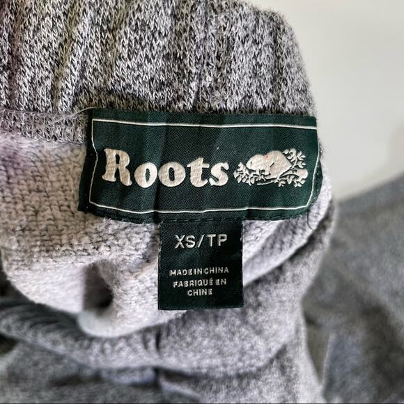 Roots gray joggers sweatpants XS/TP - Picture 6 of 11